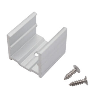 Aluminium mounting clips