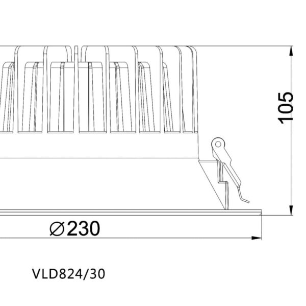 VLD824 30W drawing